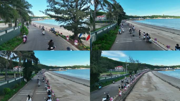 涠洲岛海边网红公路