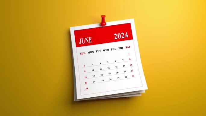 June Calendar 2024