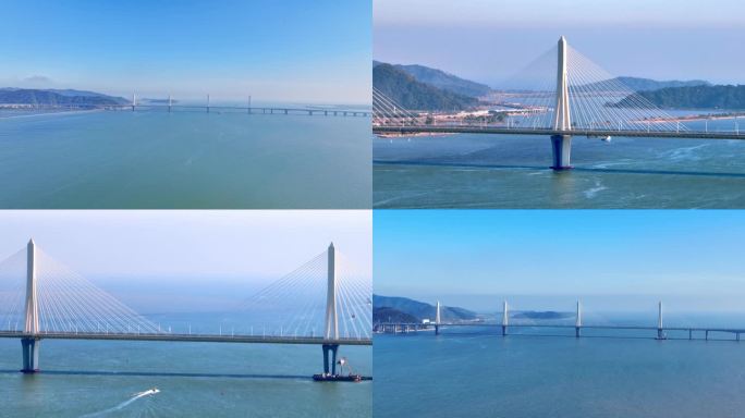 珠海金海大桥航拍4K60P