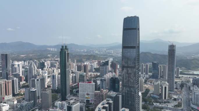 深圳l罗湖京基城市大景