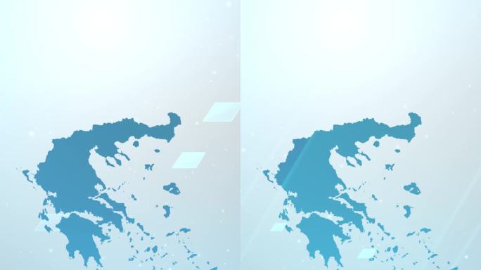 希腊地图滑块背景