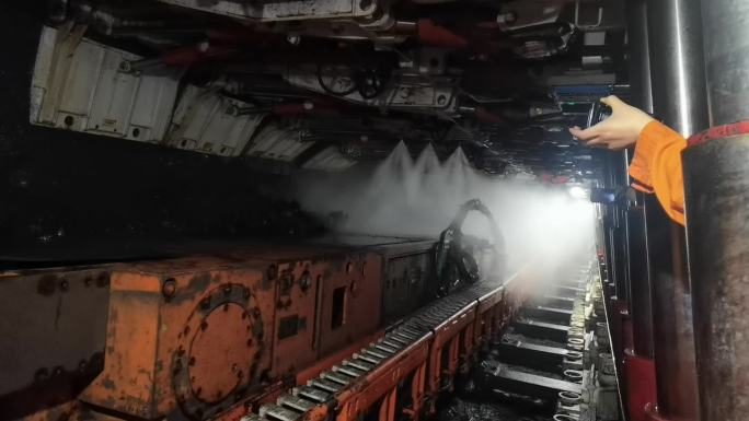 济宁市金桥煤矿综采工作面、喷雾降尘