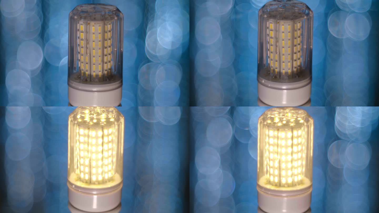 新型经济环保LED灯，带有一排排发光元件