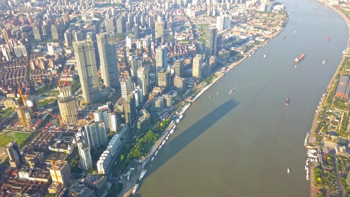 上海 浦西 建筑 高楼 白玉兰广场