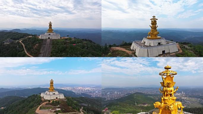 【4k】醴陵护国寺航拍