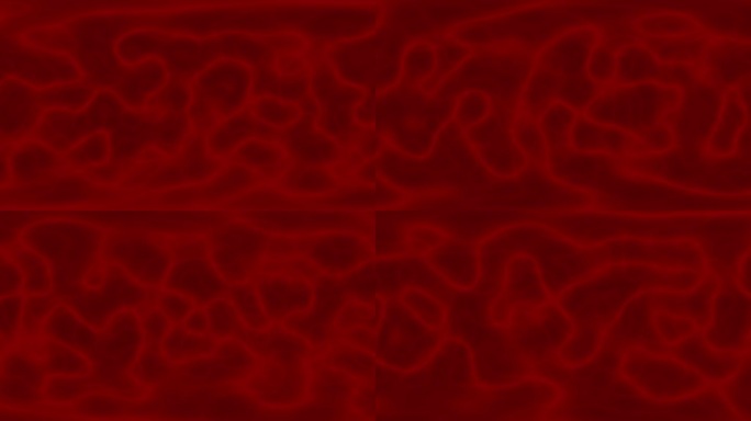 抽象动画红色天鹅绒纹理背景与柔和的波浪和图案。