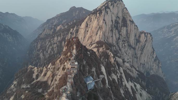 华山北峰全景