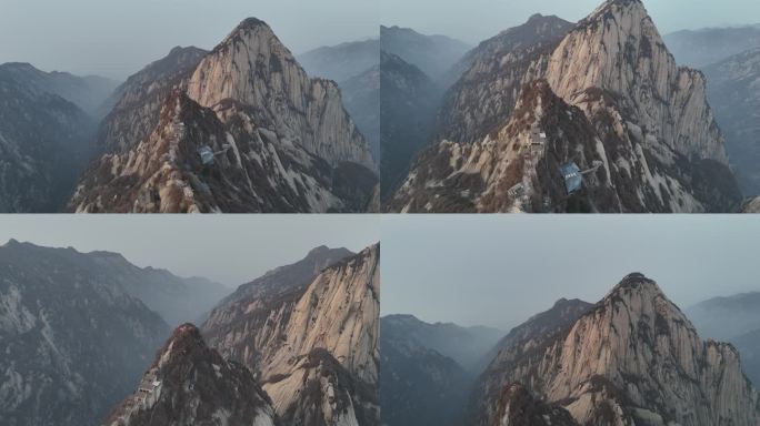 华山北峰全景