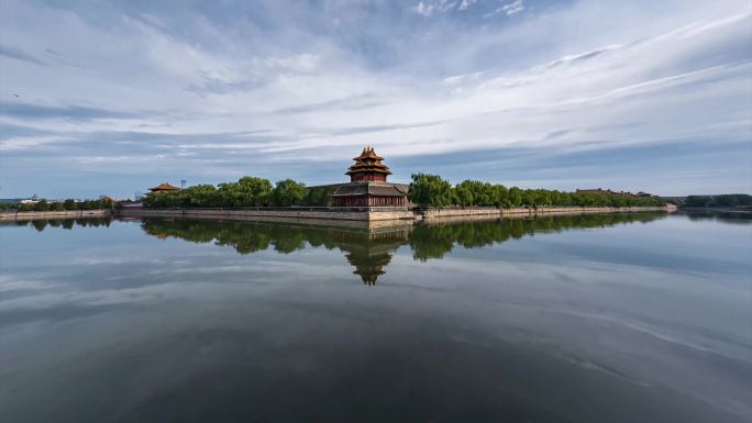 故宫角楼雨后风云高清延时