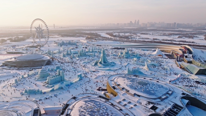 2024哈尔滨冬季冰雪旅游宣传片