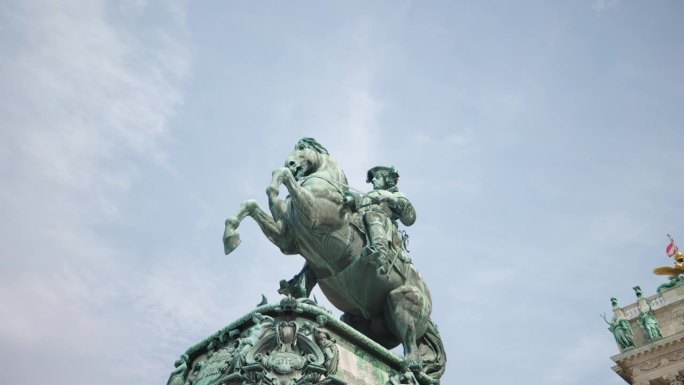 奥地利维也纳霍夫堡的尤金王子纪念碑