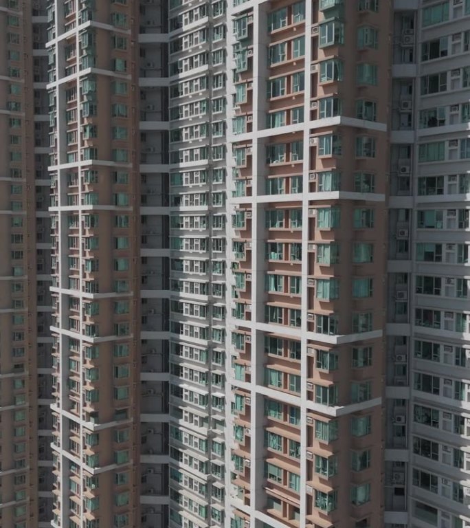 无人机拍摄的香港将军澳私人住宅