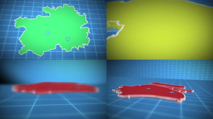 【无插件】35省3D地图饼图+可控光圈点