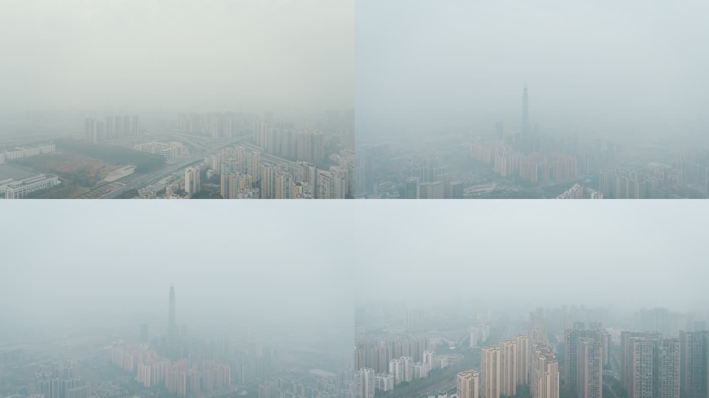 迷雾下的城市