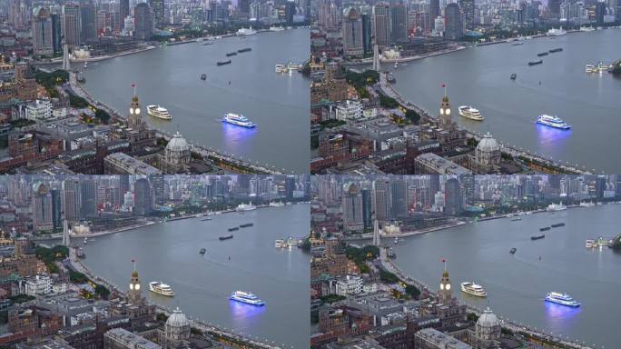 上海 浦东 陆家嘴 夜景 黄浦江