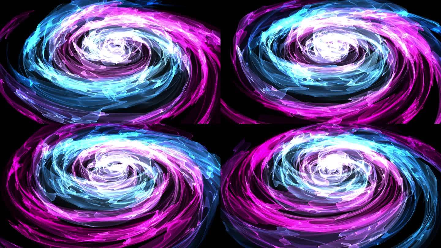 抽象炫彩螺旋星云空间背景1