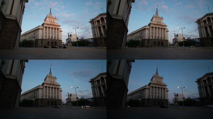 保加利亚首都索非亚的国民议会大厦