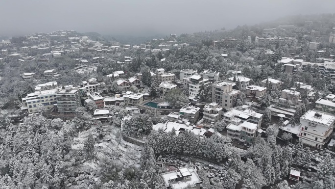 福州鼓岭雪景