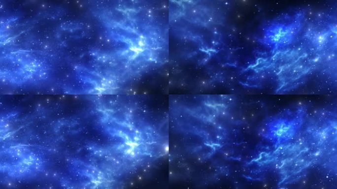 8K星星辰循环穿越超宽屏穿梭星空婚礼背景