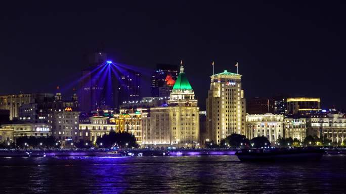 上海 魔都 夜景 江景 灯光 光影