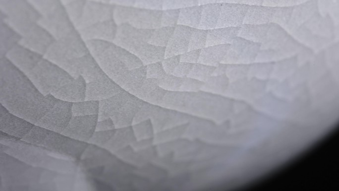 冰裂纹陶瓷细节特写