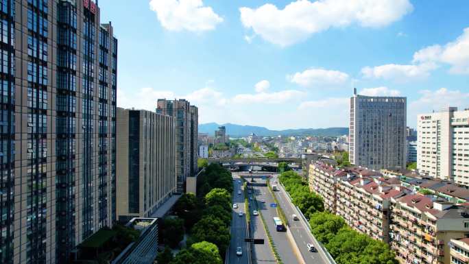 杭州西湖景区西湖大道风景视频素材