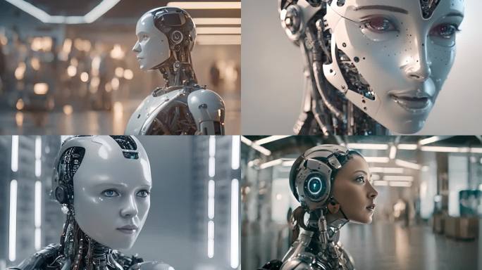 科技人工智能智能机器人未来仿生机器人合集