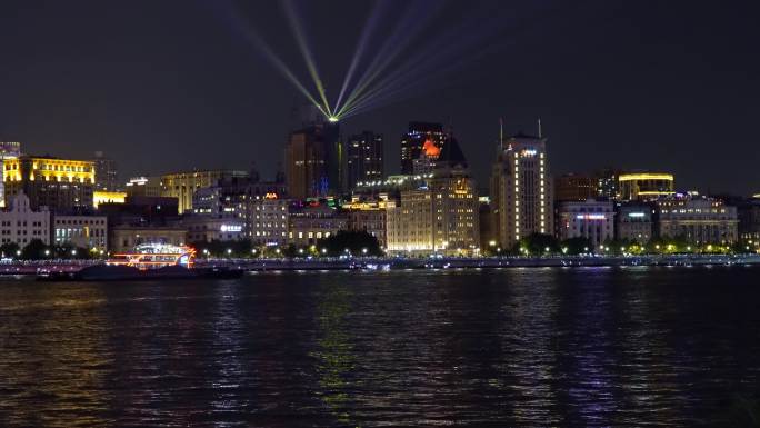 上海 魔都 夜景 江景 灯光 光影