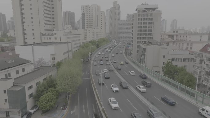 上海高架车流