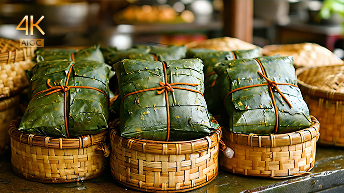 粽子 端午节 龙舟节 中国传统节日 国风