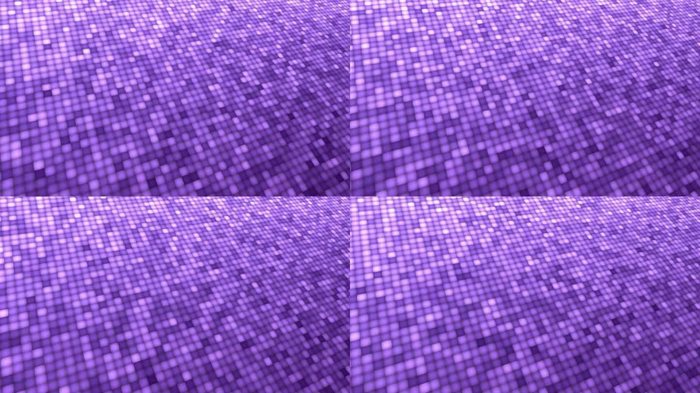 紫色闪闪发光的led窗帘透视