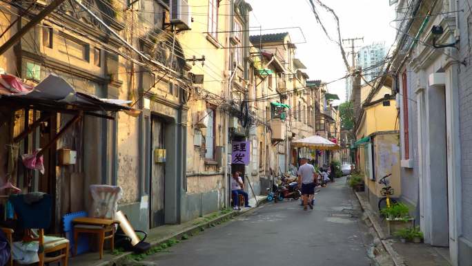 上海 老西门 人间烟火气 生活 老街道