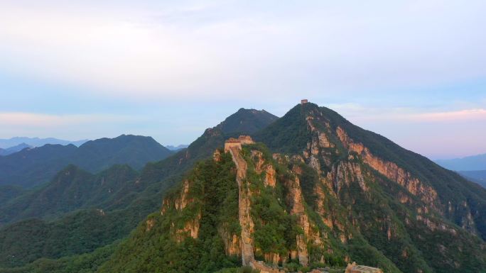 航拍长城 万里长城