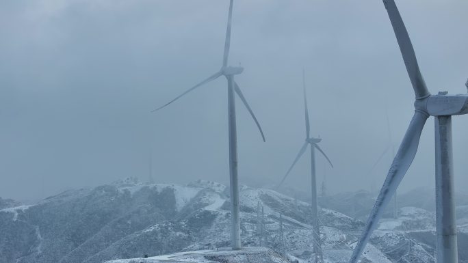 广西雪山风力发电