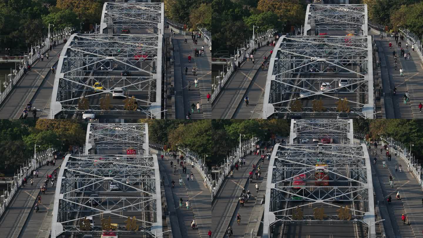 广州海珠大桥全貌