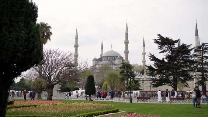 伊斯坦布尔的蓝色清真寺