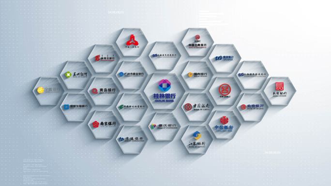 简洁企业合作伙伴logo墙展示