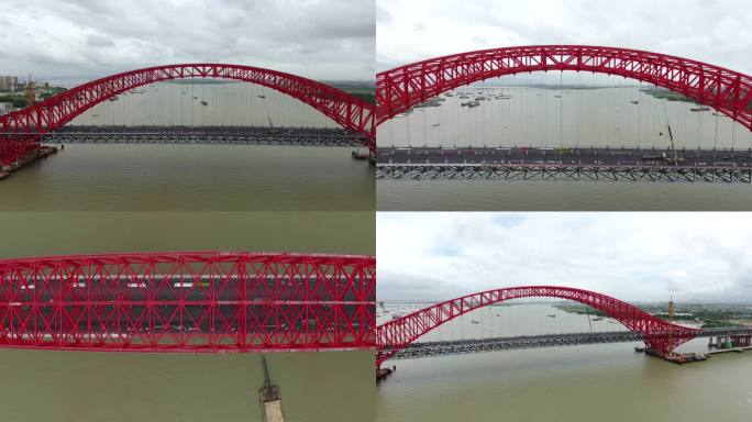 南沙明珠湾大桥空镜