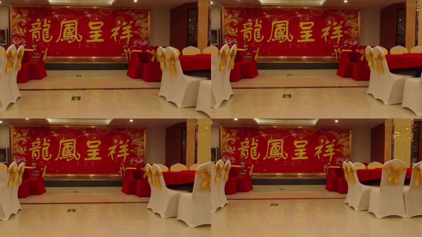 酒店 空境 就餐 视频素材 环境装饰