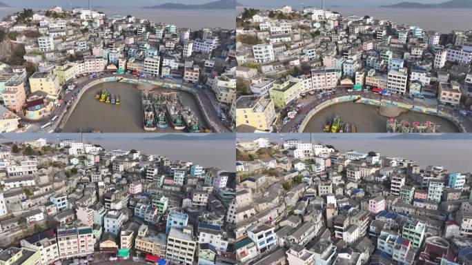 台州玉环鸡山岛航拍