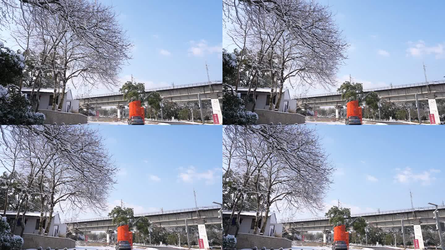益阳清溪村雪景 fx3 宣传片空景