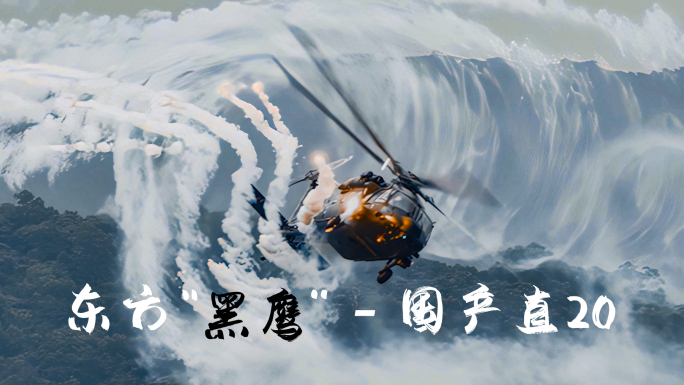 国产直20大型直升机高清视频