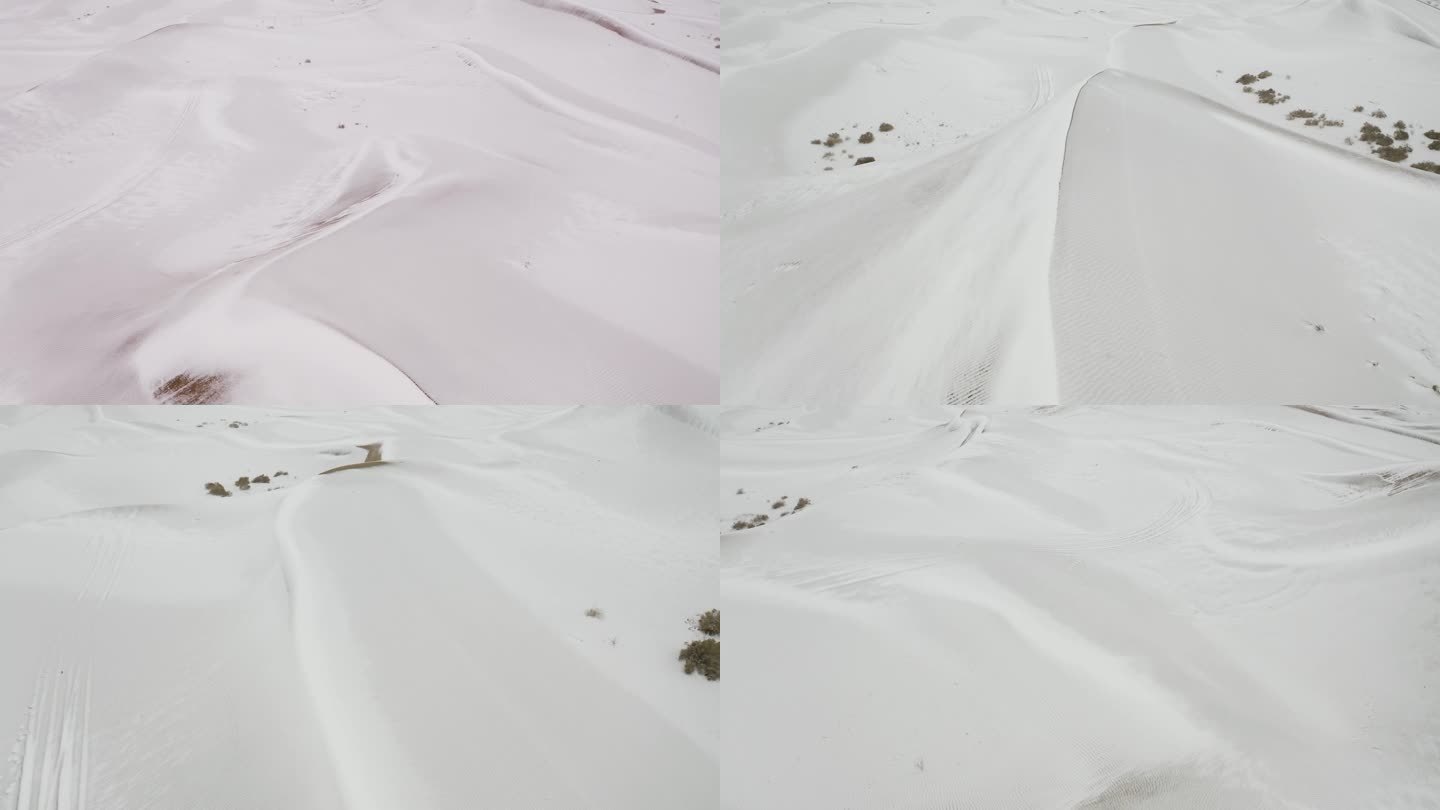 沙漠大雪景色mp4