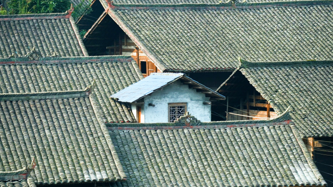 湖南湘西坪年苗寨古村落乡村振兴