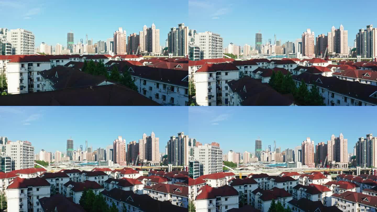 天目中路 交通 城市建设 上海 夜景