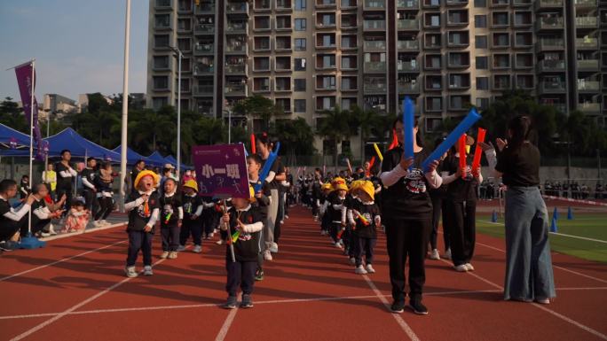 幼儿园 小学 运动会 校园运动会 入场