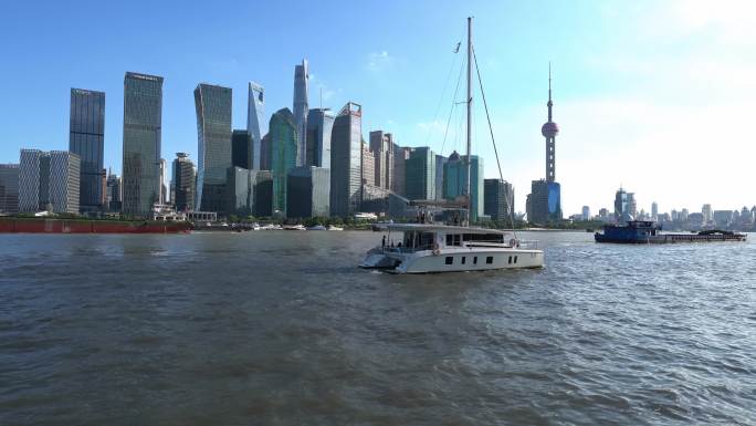 北外滩 上海 浦西 浦东 陆家嘴