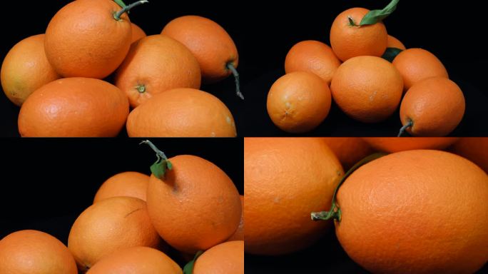 新鲜水果季橙肌橙