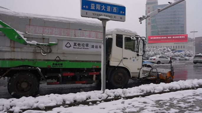 益阳大道雪景 宣传片 fx3 空景