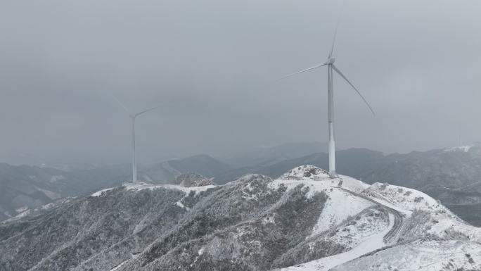 广西雪山风力发电